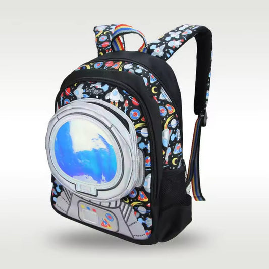 Smiggle Black Space theme backpack