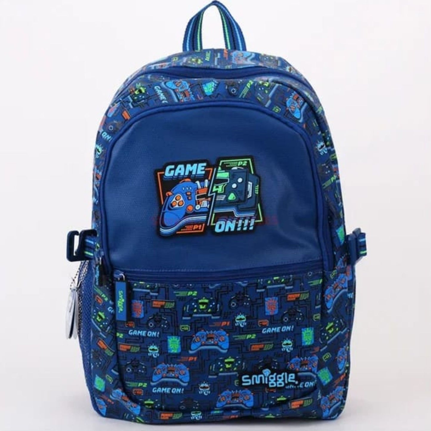 Smiggle Game on theme backpack