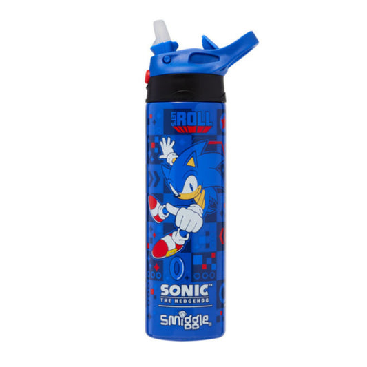 Smiggle Sonic Theme Water Bottle