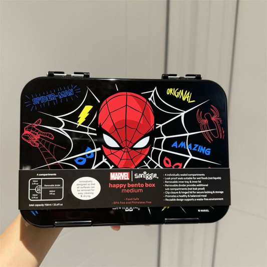 Smiggle Look Alike Spider Theme Lunch Box