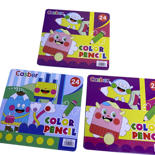Tin colors 24 piece pack