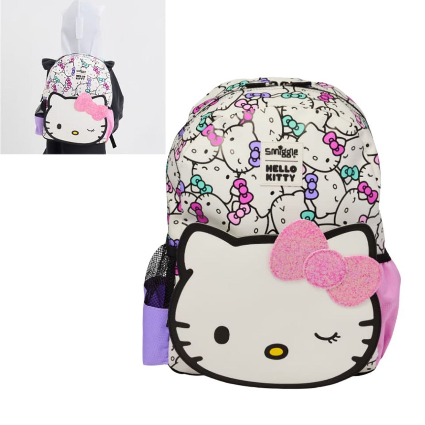 Smiggle Hello Kitty theme backpack