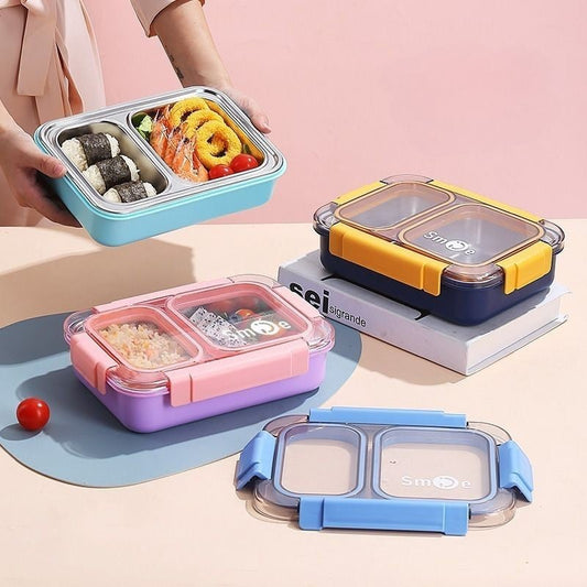 Smile 2 portion lunch box