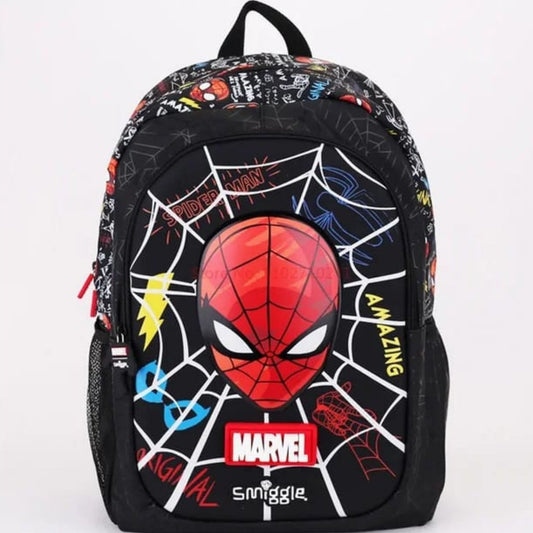 Smiggle Spider-Man theme backpack