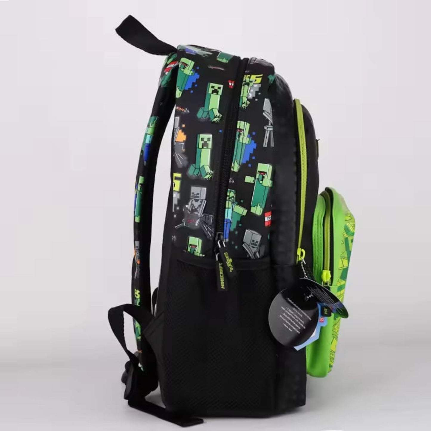 Smiggle Minecraft theme backpack