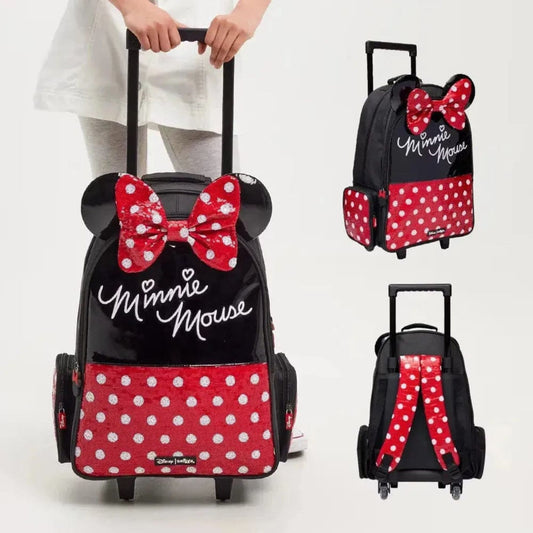 Smiggle Mini Mouse Trolley Backpack