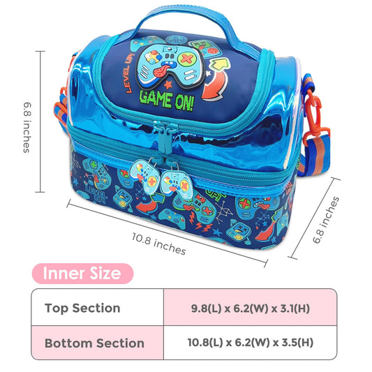 Vest Series Game On Theme Lunch Bag