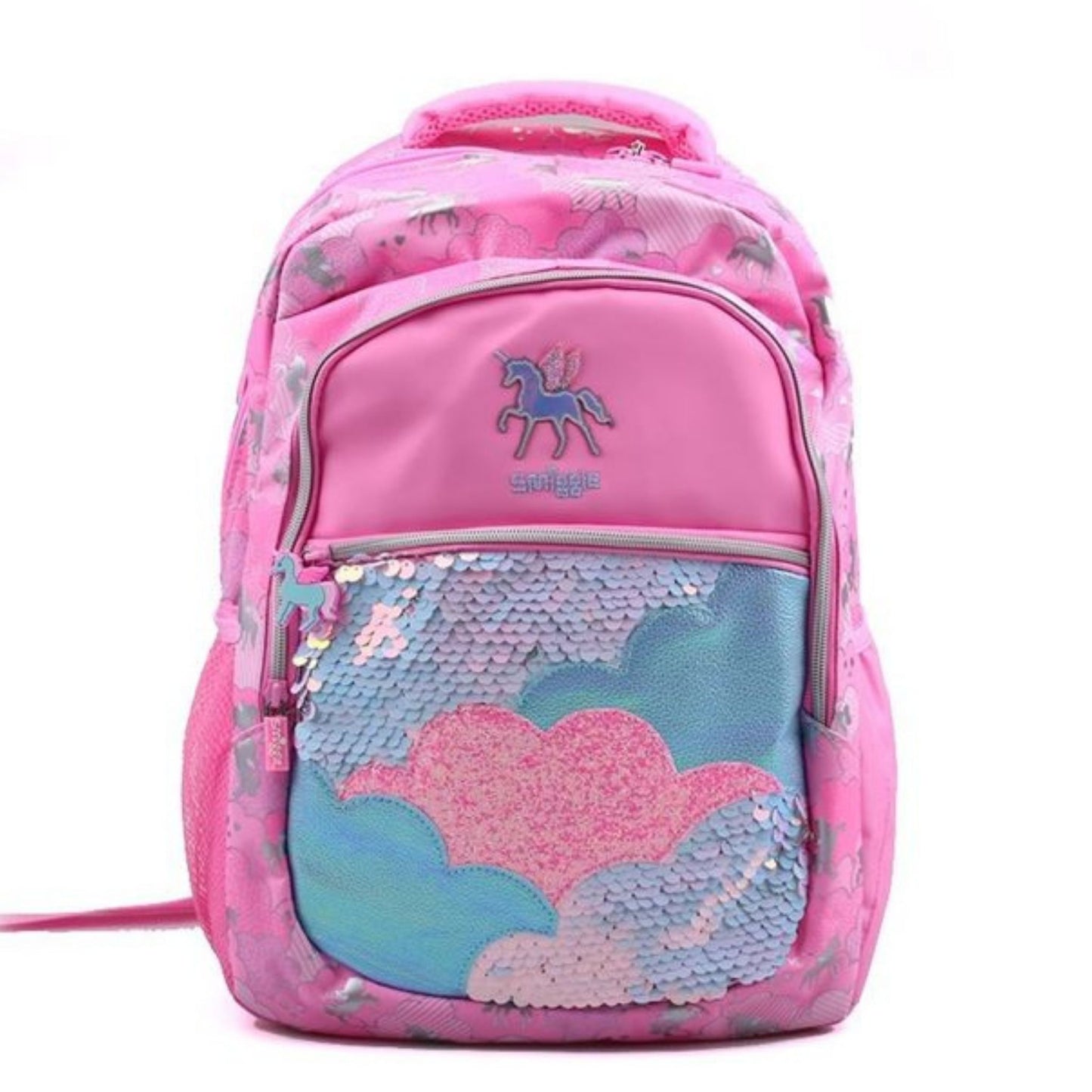 Smiggle Bubbly Pink Unicorn theme backpack