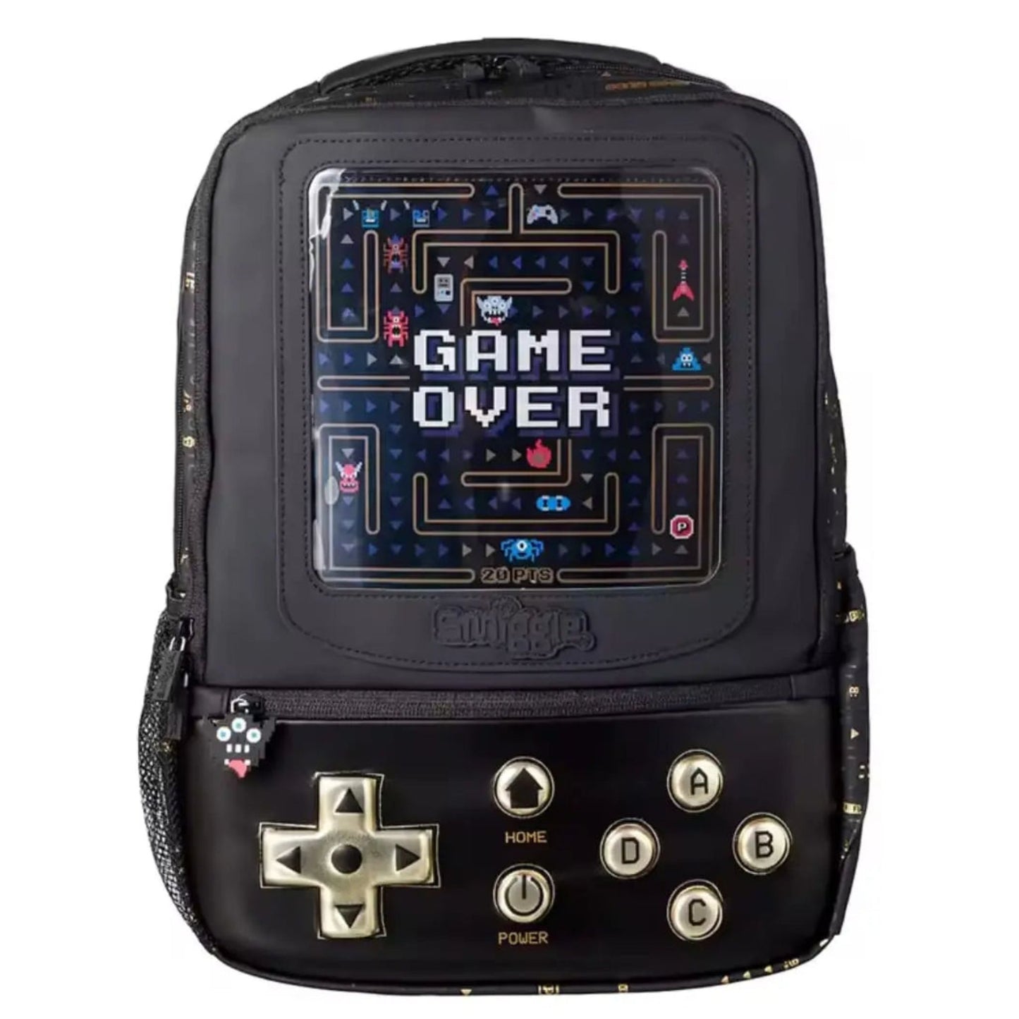 Smiggle Over Black & Golden Backpack