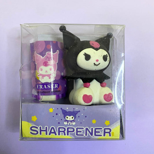 Sanrio eraser plus sharpener
