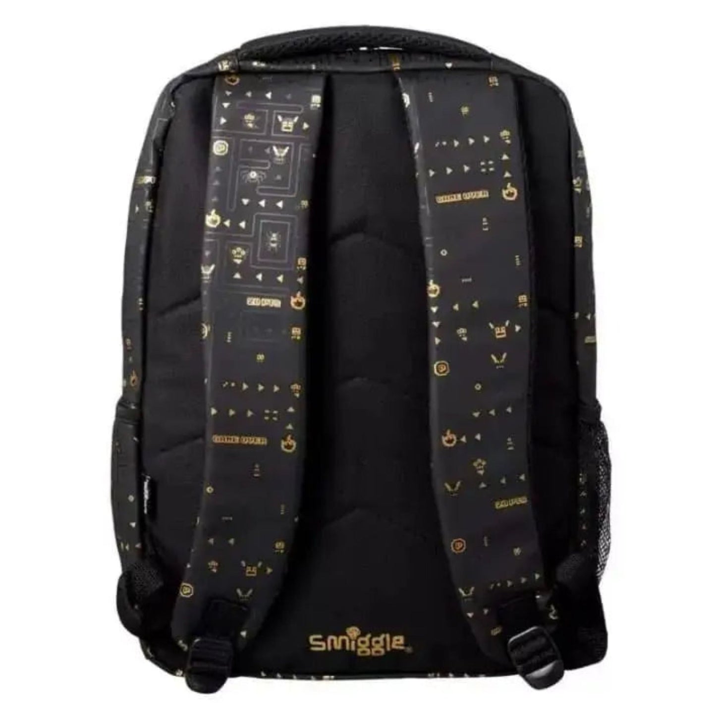 Smiggle Over Black & Golden Backpack