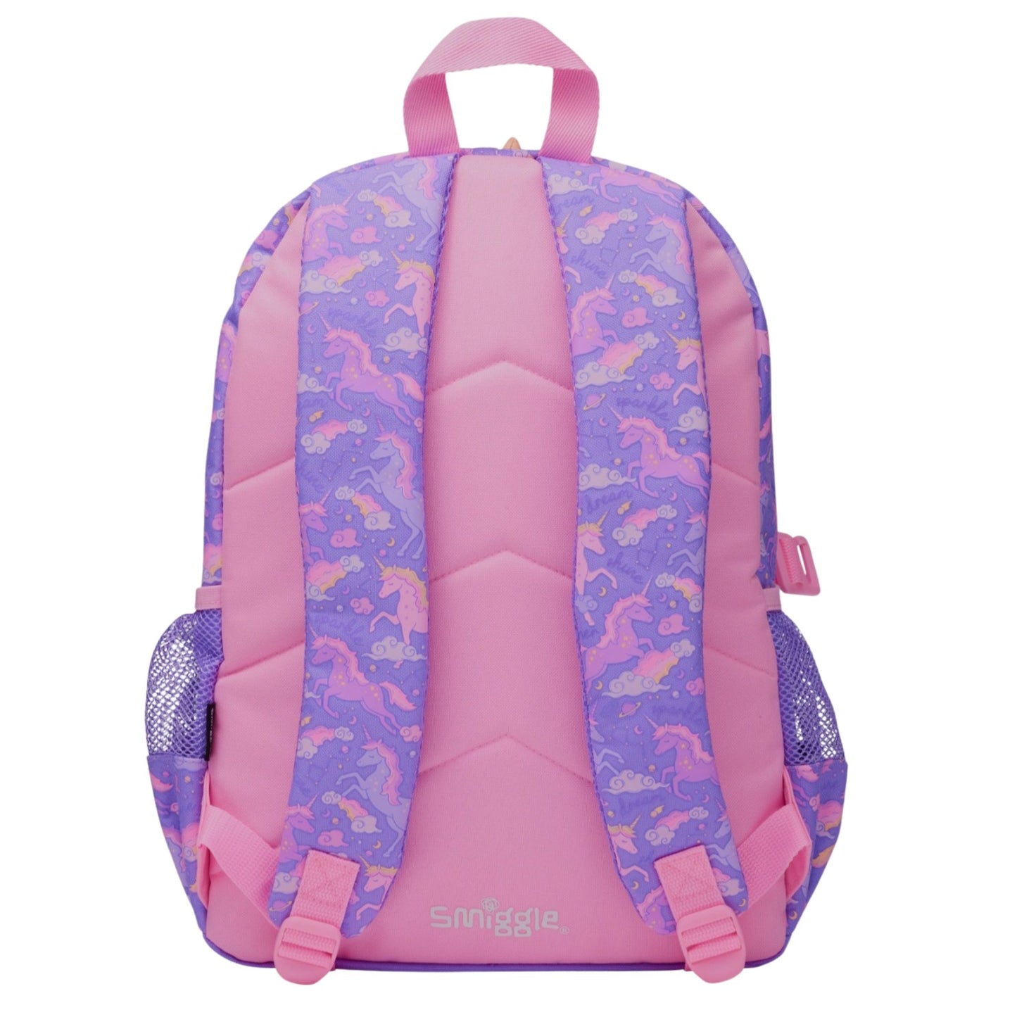 Smiggle purple unicorn backpack