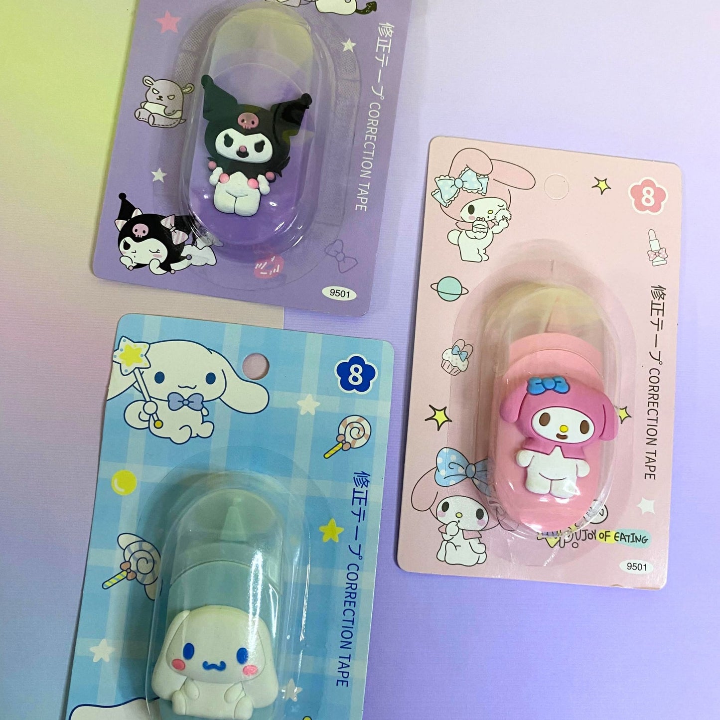 Sanrio correction tapes