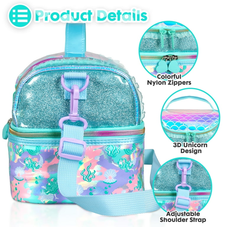 Vest series mermaid lunch bag