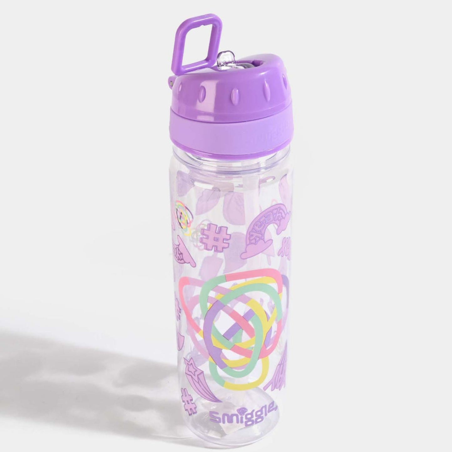 Smiggle look alike Rainbow Theme Water Bottle