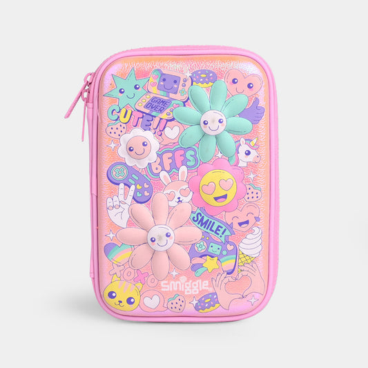 Smiggle Pink Sunflower Theme Organizer
