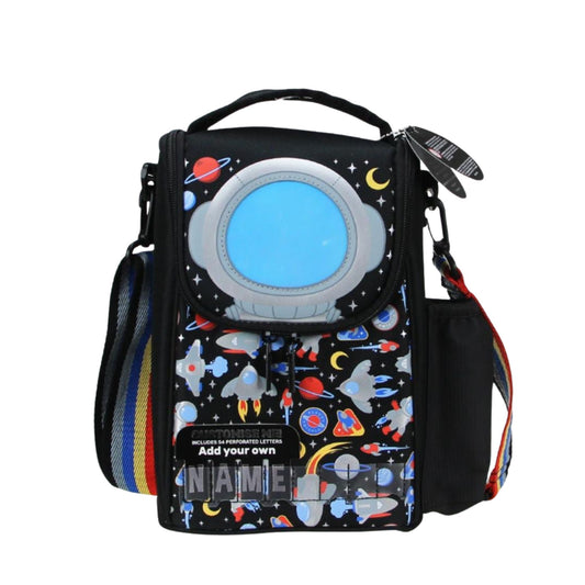 Smiggle Black Space Lunch Bag