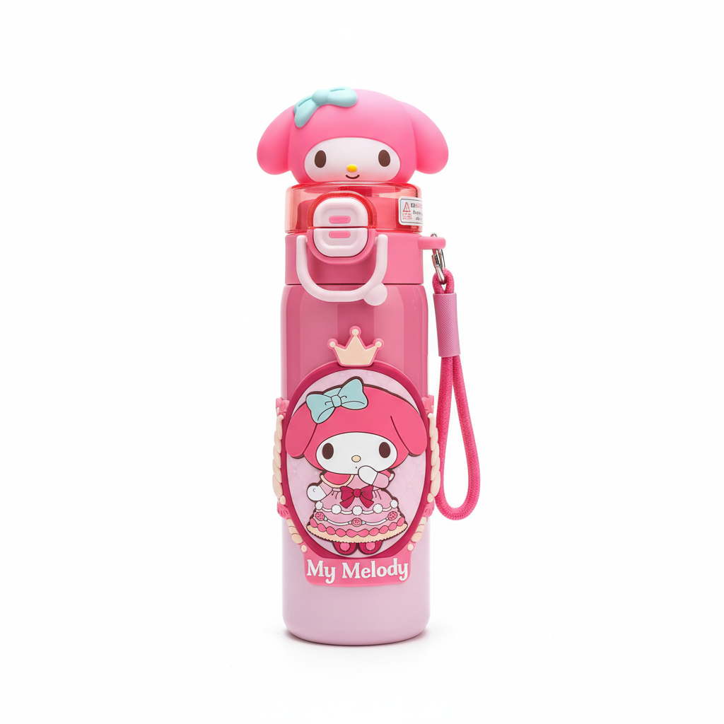 My Melody Bottle — White Background