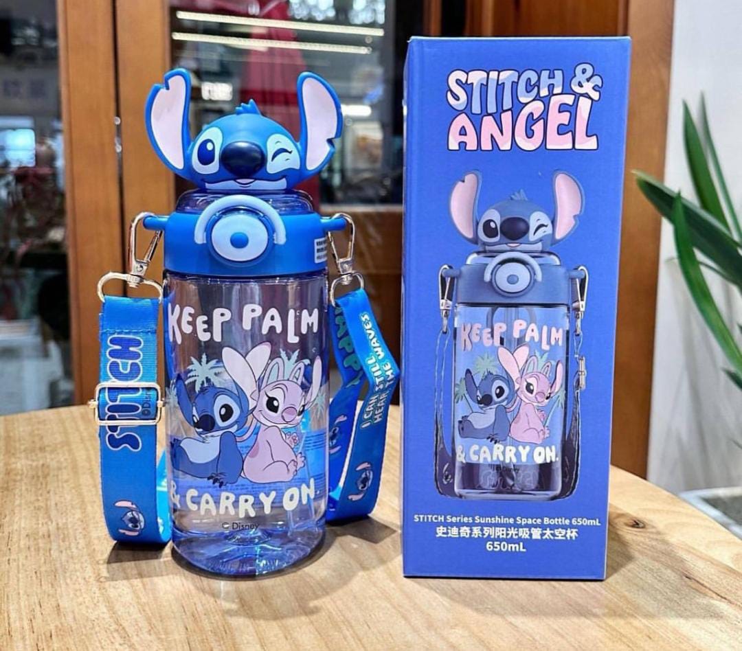 Adorable Stitch Water Bottle