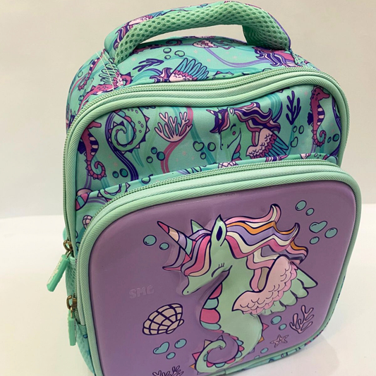 Aesthetic Seahorse Theme Backpack