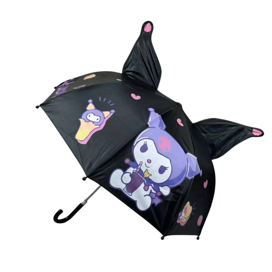 Black Kuromi Umbrella