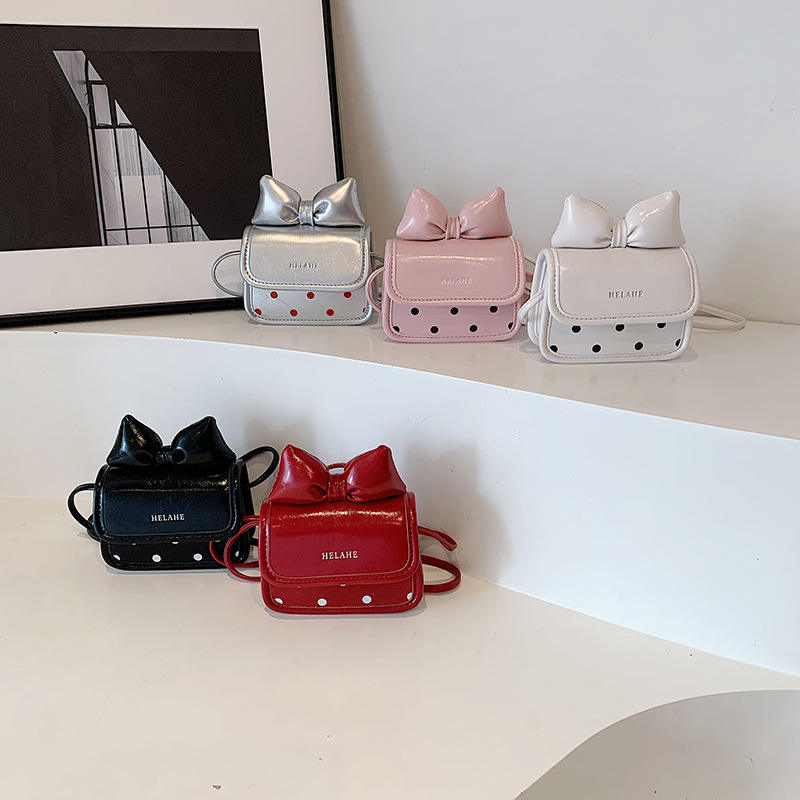 Polka Dot Bow Bag