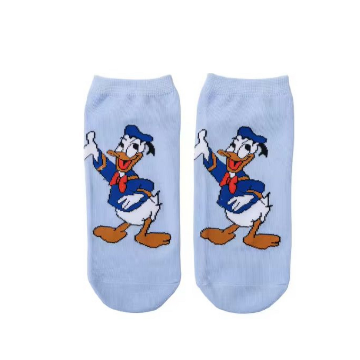 Blue Donald Free Size Socks