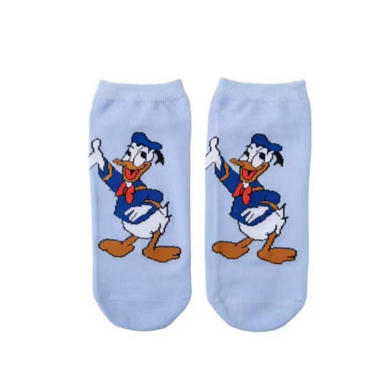 Blue Donald Free Size Socks