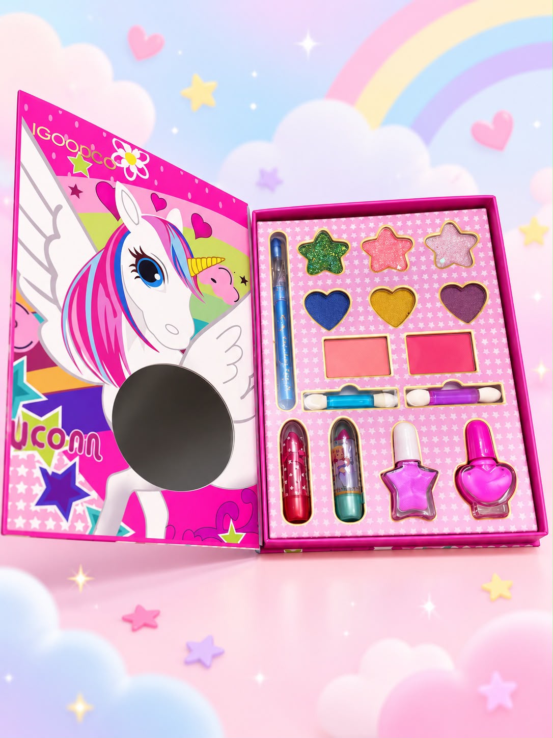 Unicorn kids makeup kit