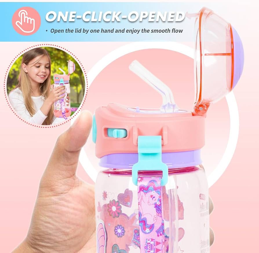 Vest Series Unicorn Theme Water Bottle
