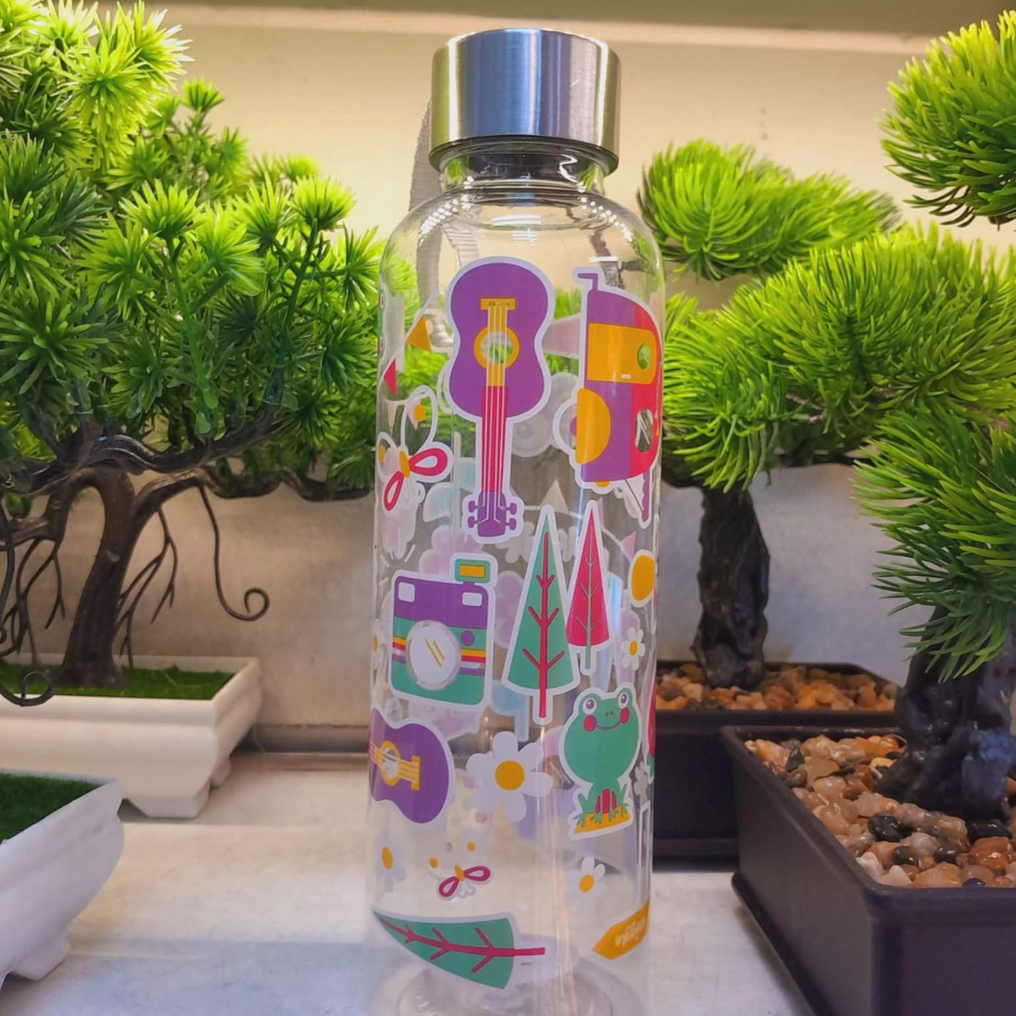 Cute Transparent Acrylic Bottles