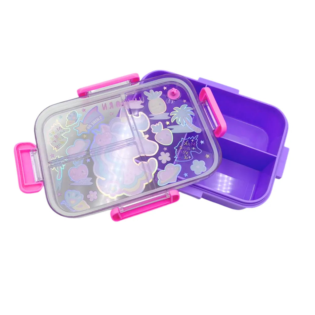 Unicorn Theme Bento Lunch Box
