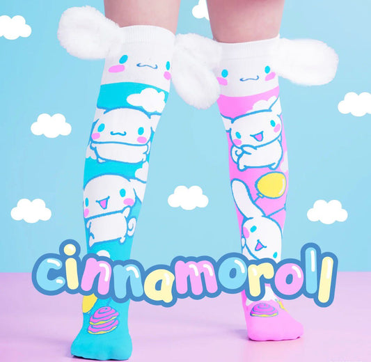Cinamon Roll 3D Long Socks
