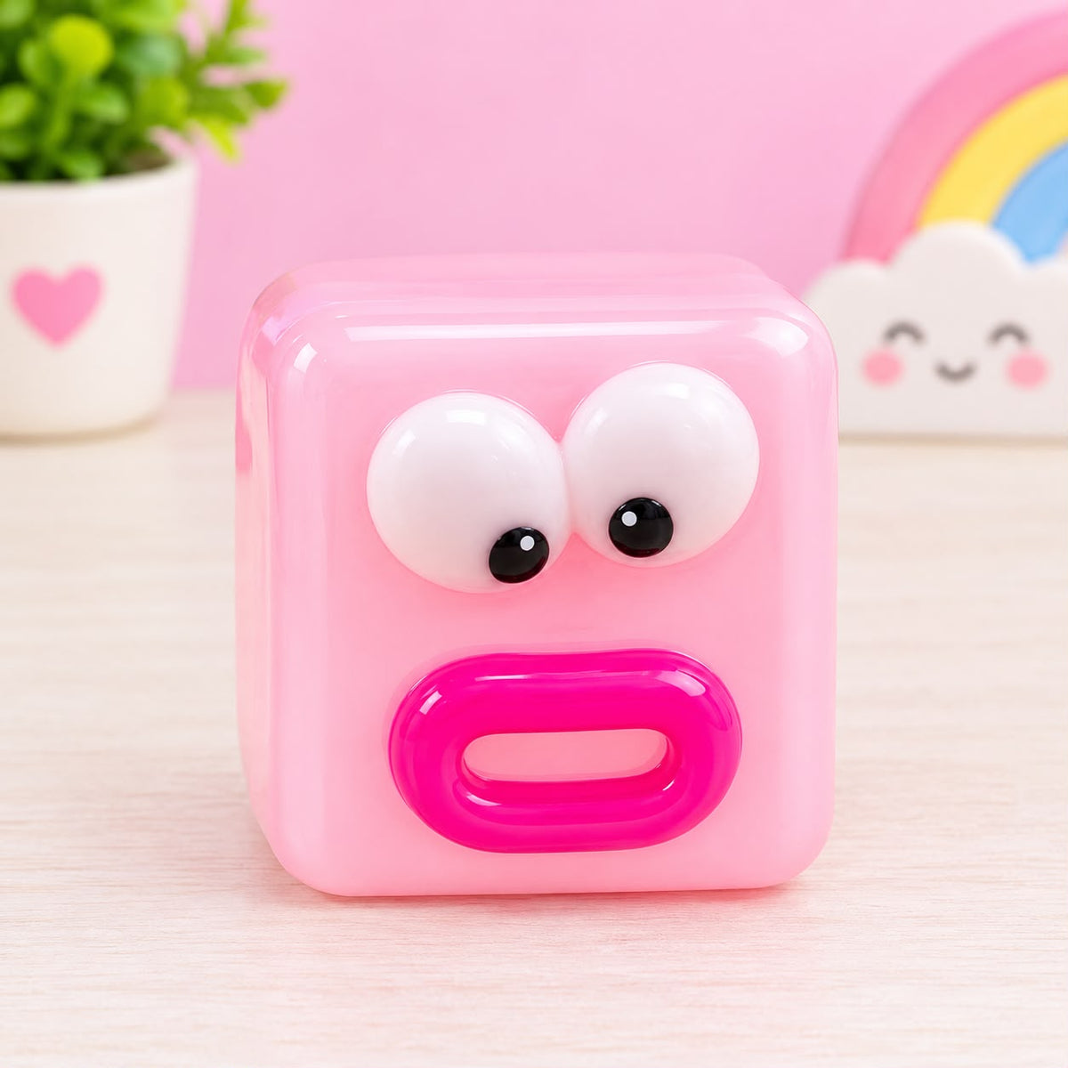 Emoji cube squishy