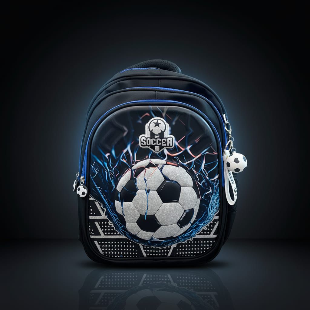 Glitter 3D Goal Bag