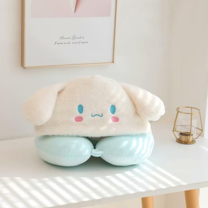 Travelling Neck Pillow With Eye Cover Cap
