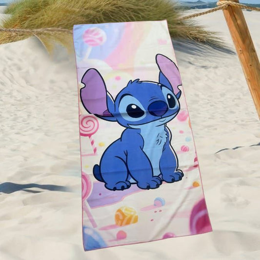 Stitch Theme Kids Bath Towel