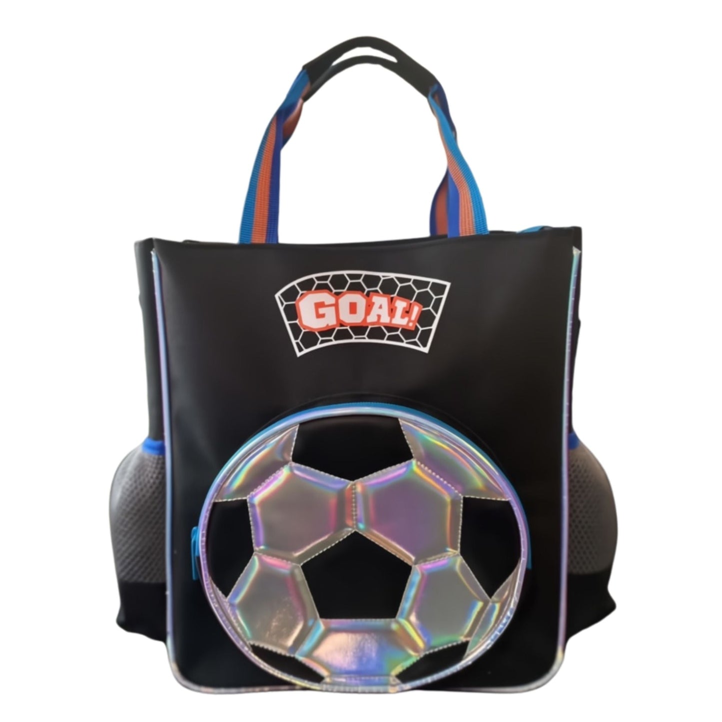 Vest Series Black Football Tote Bag