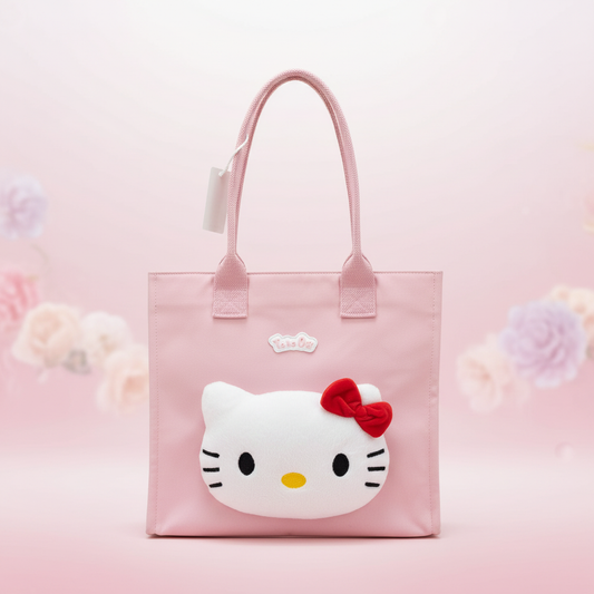 Sanrio Stuffed Character Tote Bags