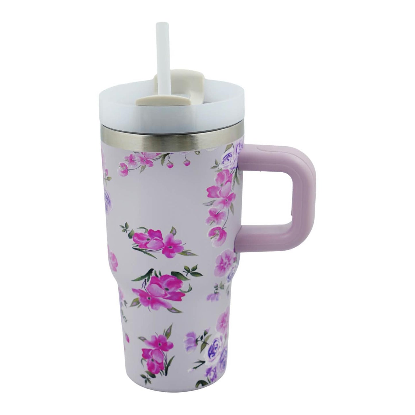 Mini purple floral tumbler 
600 ml