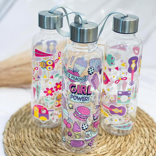 Cute Transparent Acrylic Bottles