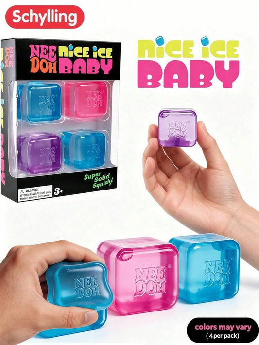 Needoh 4 in 1 cube squishy