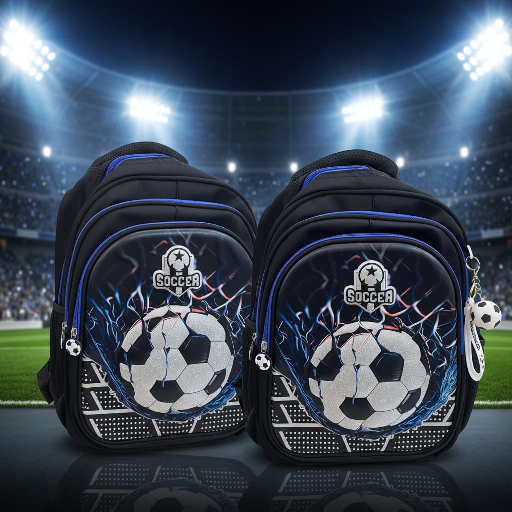 Glitter 3D Goal Bag