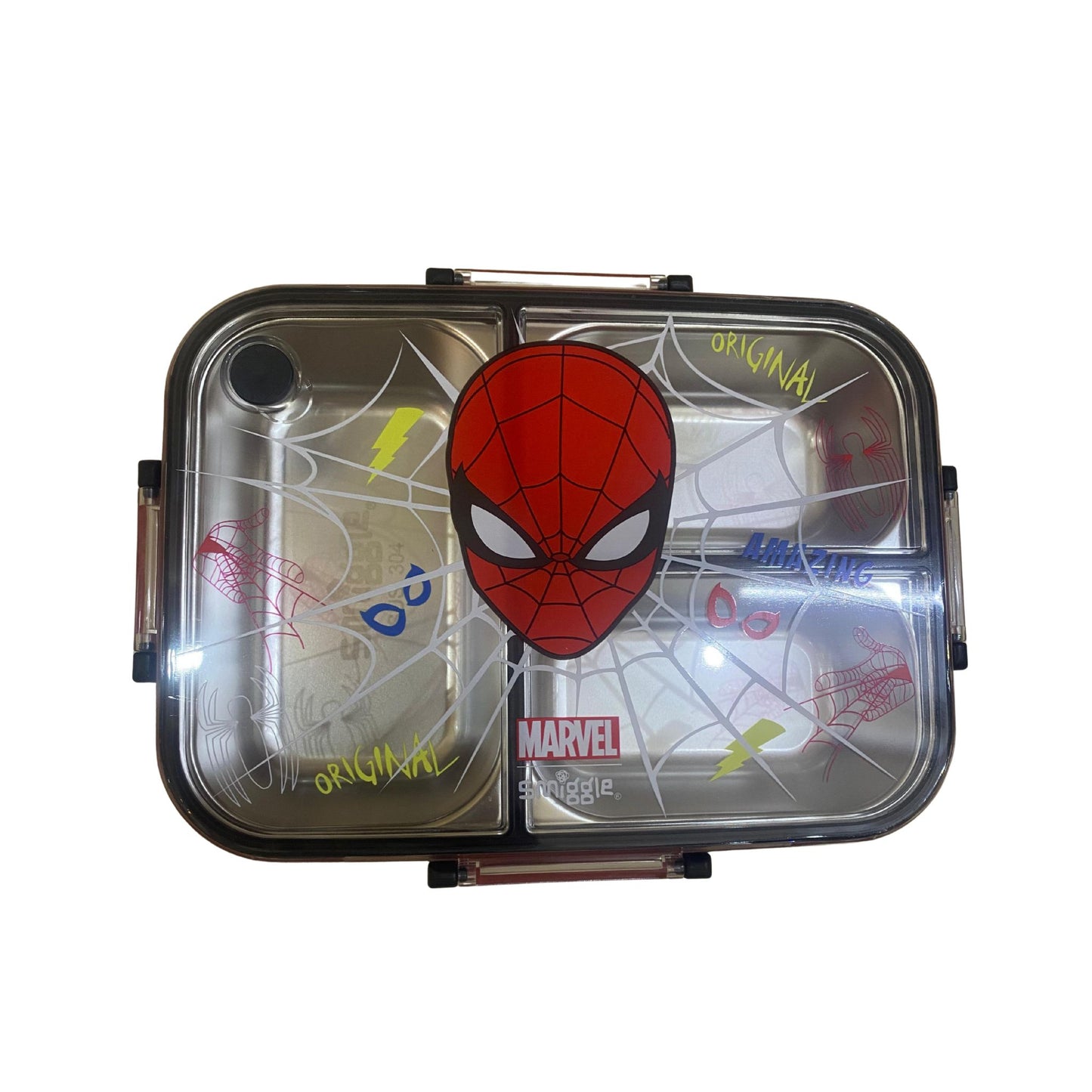 Spider Man Steel Bento Lunch Box