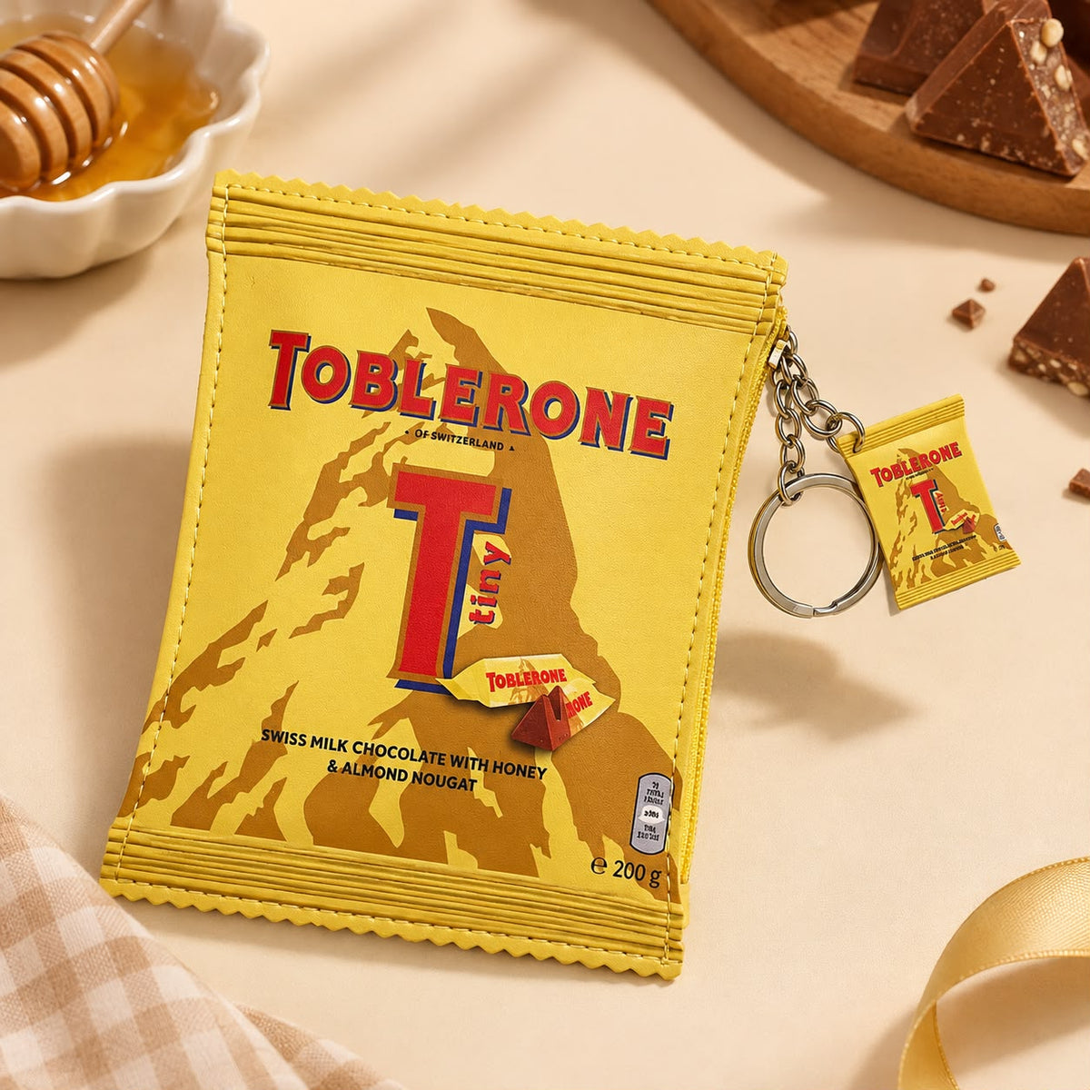 Chocolate/Candy Pouches Keychains