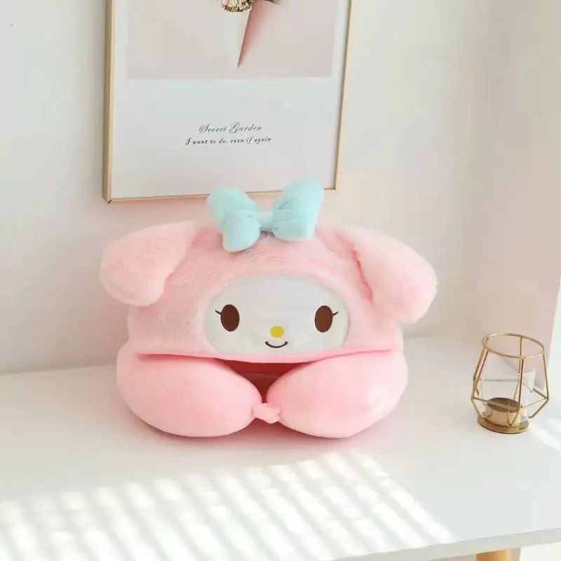 Travelling Neck Pillow With Eye Cover Cap