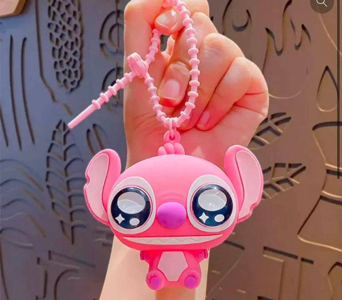 Trendy Eye Popping Silicon Keychains