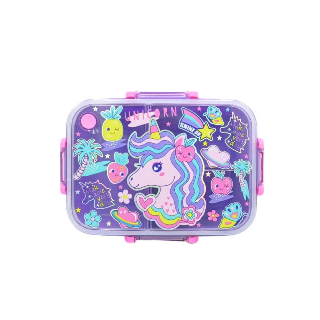 Unicorn Theme Bento Lunch Box