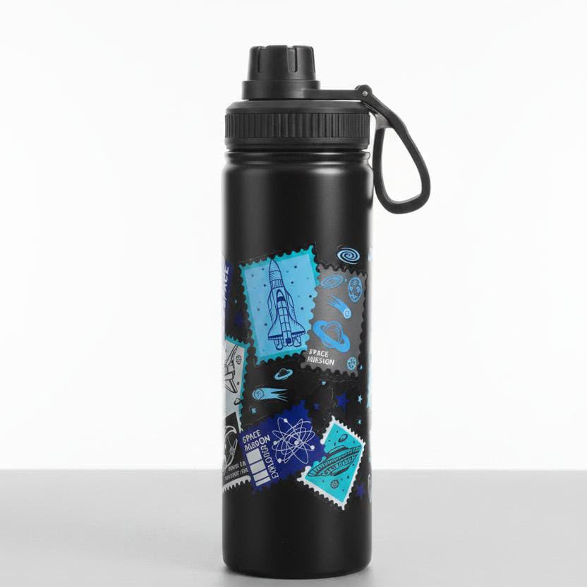 Insulated Boy Character Bottles (550ml)