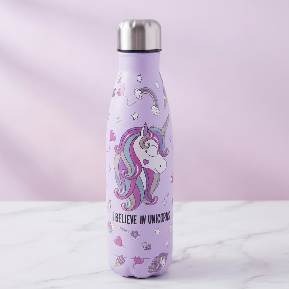 Unicorn Insulated Flask Bottle 550ml